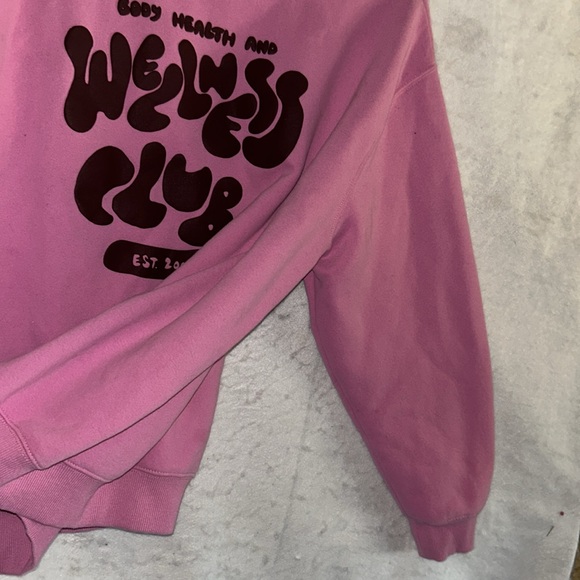 Cotton In BODY Pink Crewneck Wellness Club Sweatshirt - Picture 5 of 12